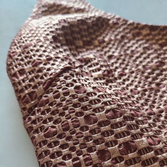 LISA MARIE FERNANDEZ Amber Maillot Swimsuit, Size 10, Rose Gold, NWT - Picture 7 of 16